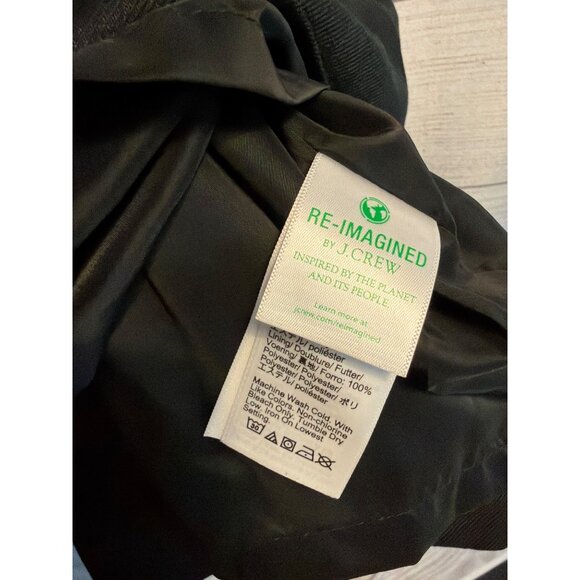 J.Crew Black Linen Blend Sleeveless Sheath Dress 00P - Picture 4 of 5